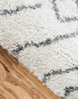 Rabat Shag Collection Area Rug - From Where - 