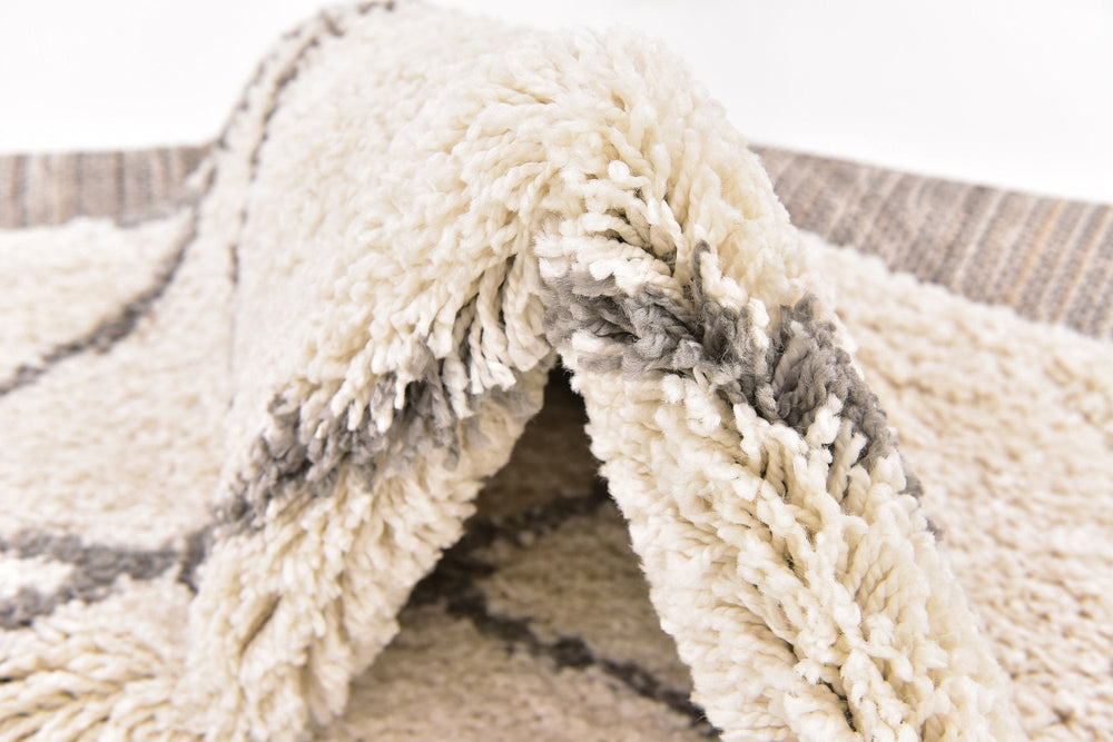 Rabat Shag Collection Area Rug - From Where - 