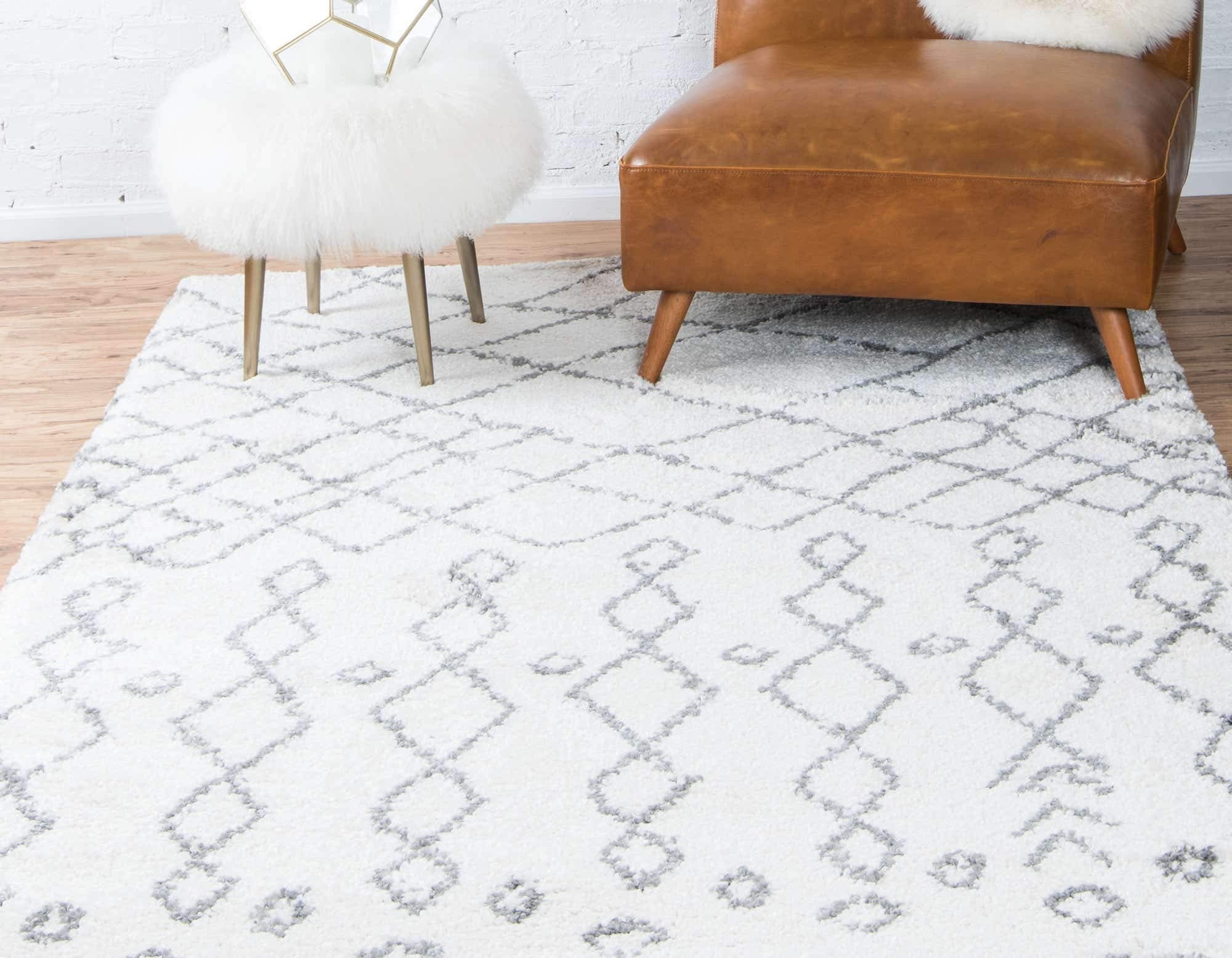 Rabat Shag Collection Area Rug - From Where - 