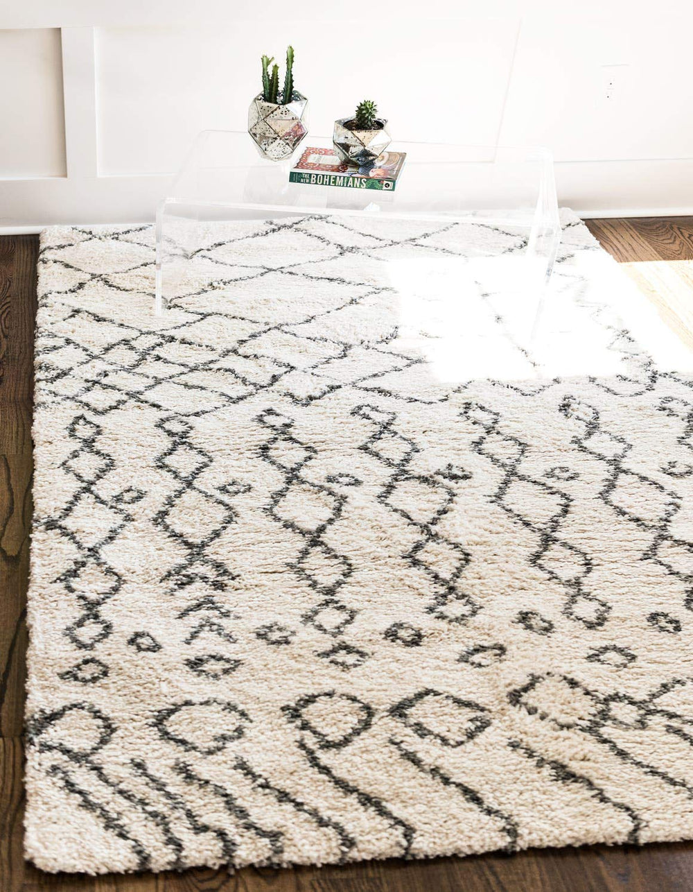 Rabat Shag Collection Area Rug - From Where - 