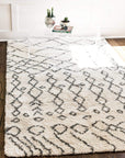 Rabat Shag Collection Area Rug - From Where - 