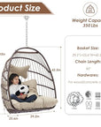 RADIATA Outdoor Hanging Egg Chair - From Where - 