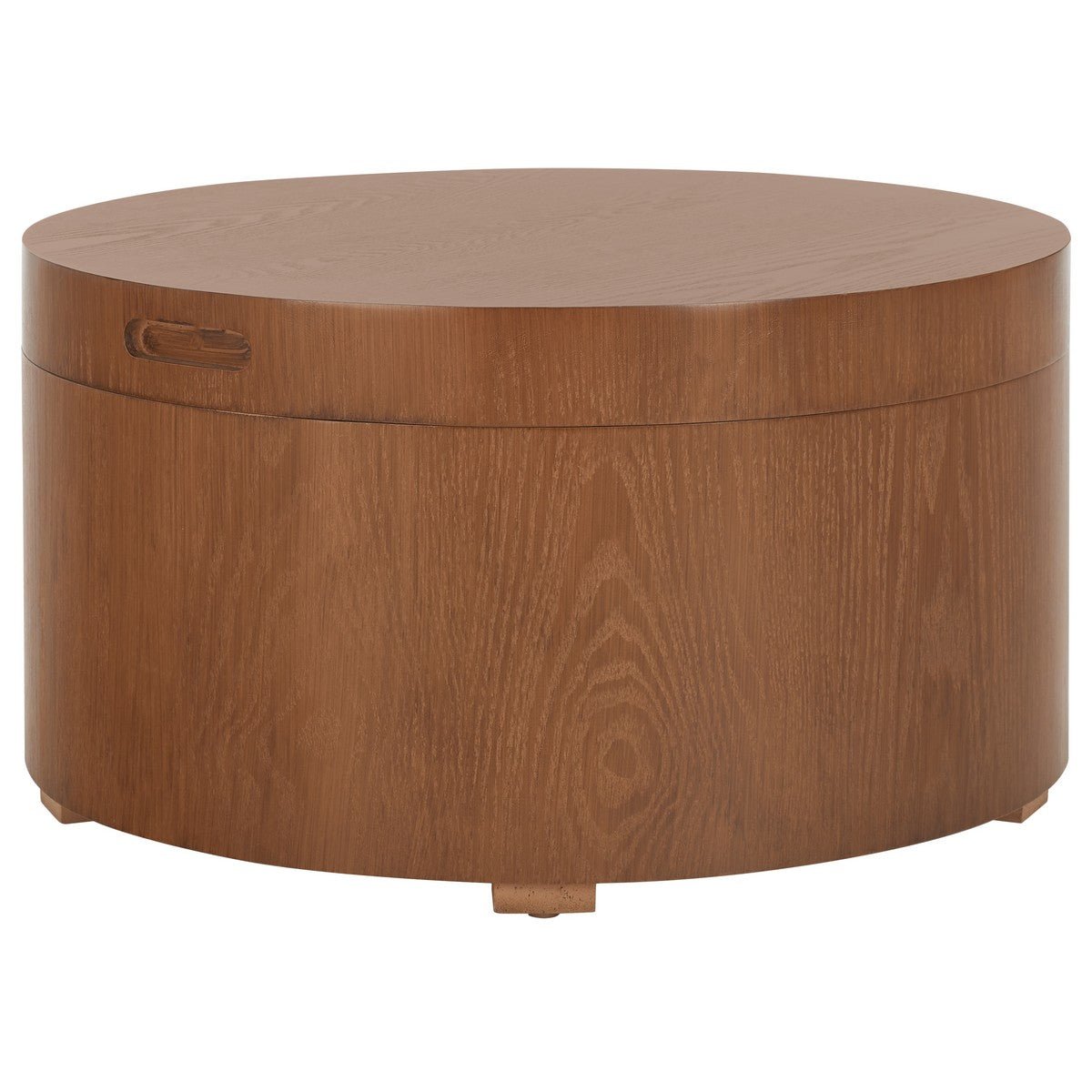 Rafaela Round Tray Top Coffee Table With Storage - From Where Finds - 