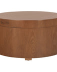 Rafaela Round Tray Top Coffee Table With Storage - From Where Finds - 