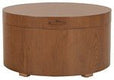 Rafaela Round Tray Top Coffee Table With Storage - From Where Finds - 