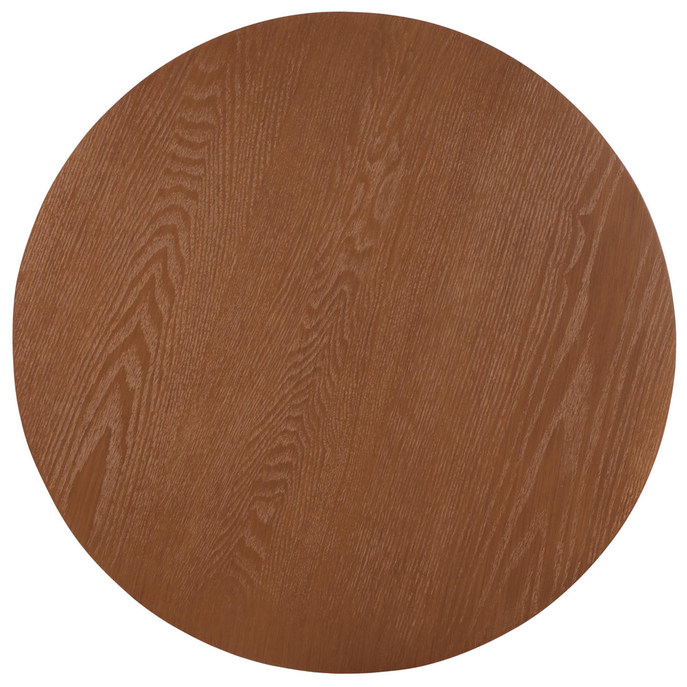 Rafaela Walnut Round Coffee Table - From Where - 