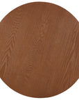Rafaela Walnut Round Coffee Table - From Where - 