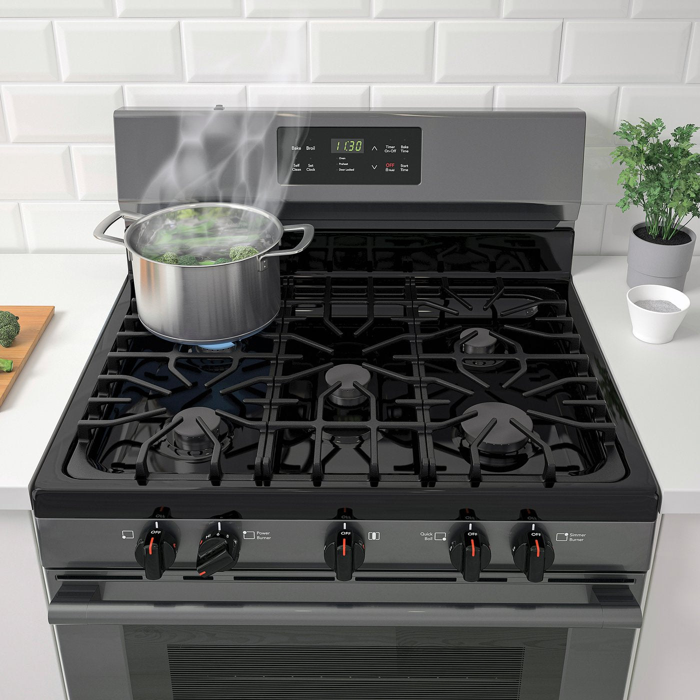 Range with Gas Cooktop - From Where - 
