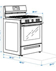 Range with Gas Cooktop - From Where - 