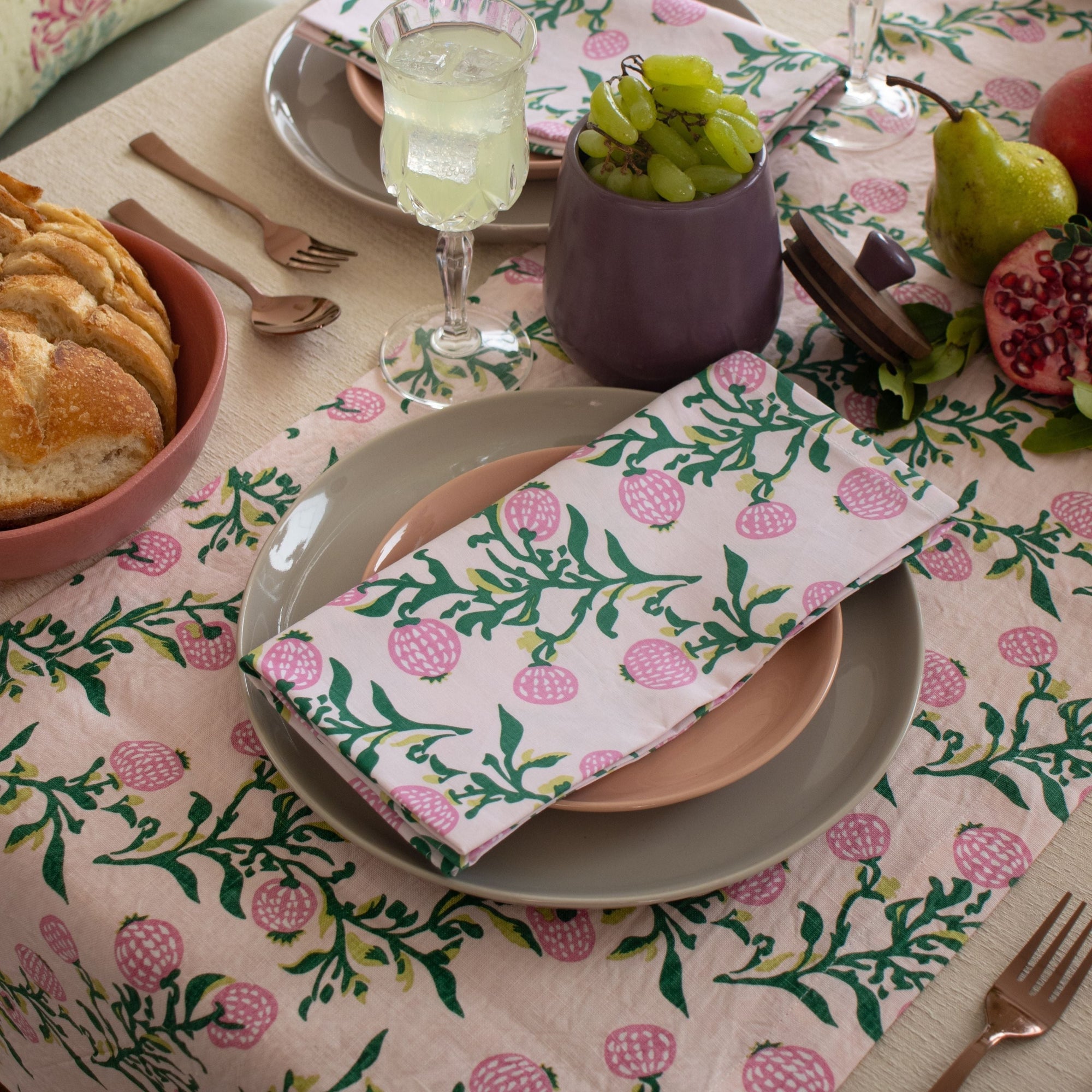 Rasa Pure Cotton Table Napkin (Set of 2) - From Where Finds - 