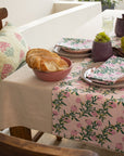 Rasa Pure Linen Hand - Printed Table Runner - From Where Finds - 