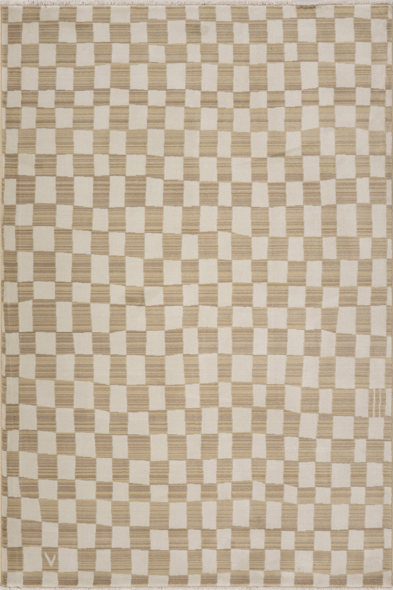 Rasali Checkered Box Rug - From Where Finds - 