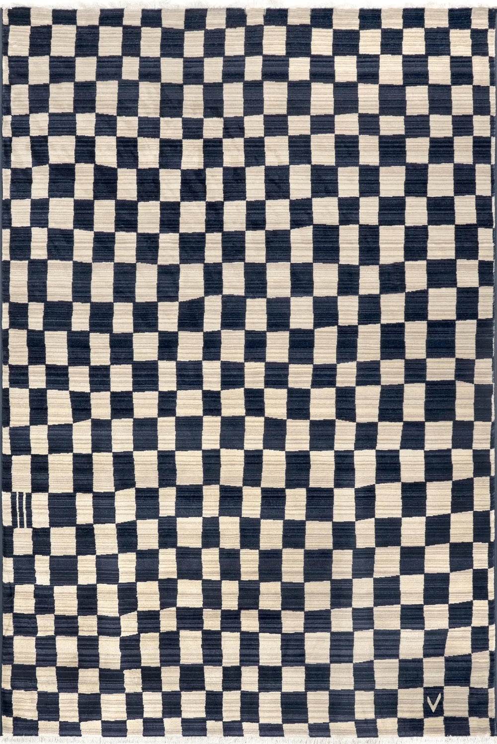 Rasali Checkered Box Rug - From Where Finds - 