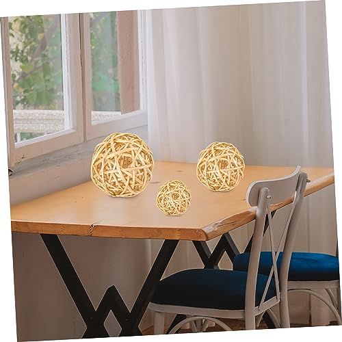 Rattan Balls Home Decor 3pcs - From Where - 