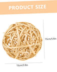 Rattan Balls Home Decor 3pcs - From Where - 