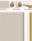 Rattan Storage Cabinet - From Where - 