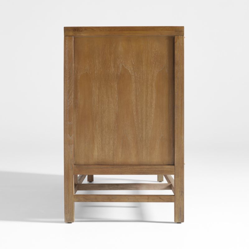 Rattan Storage Media Console - From Where - 
