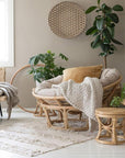 Rattan Swivel Leisure Chair - From Where - 