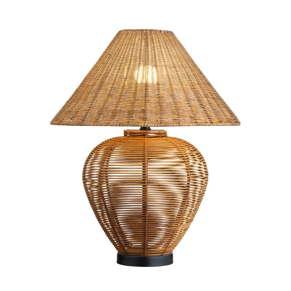 Rattan Table Lamp - From Where - 
