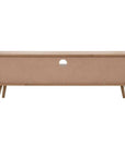 Rattan TV Stand in Natural Oak - From Where - 