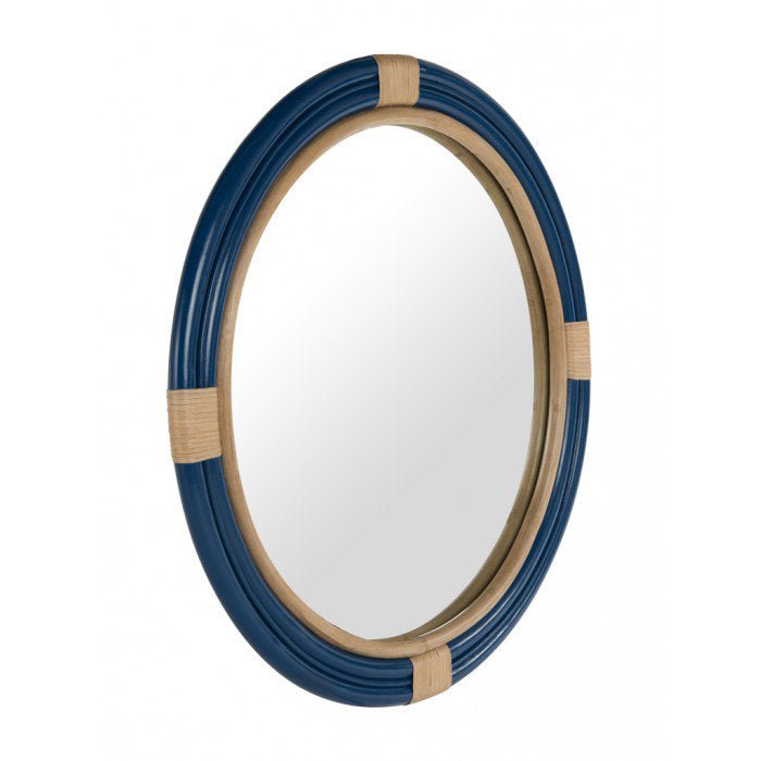 Rattan Wall Mirror - From Where - 