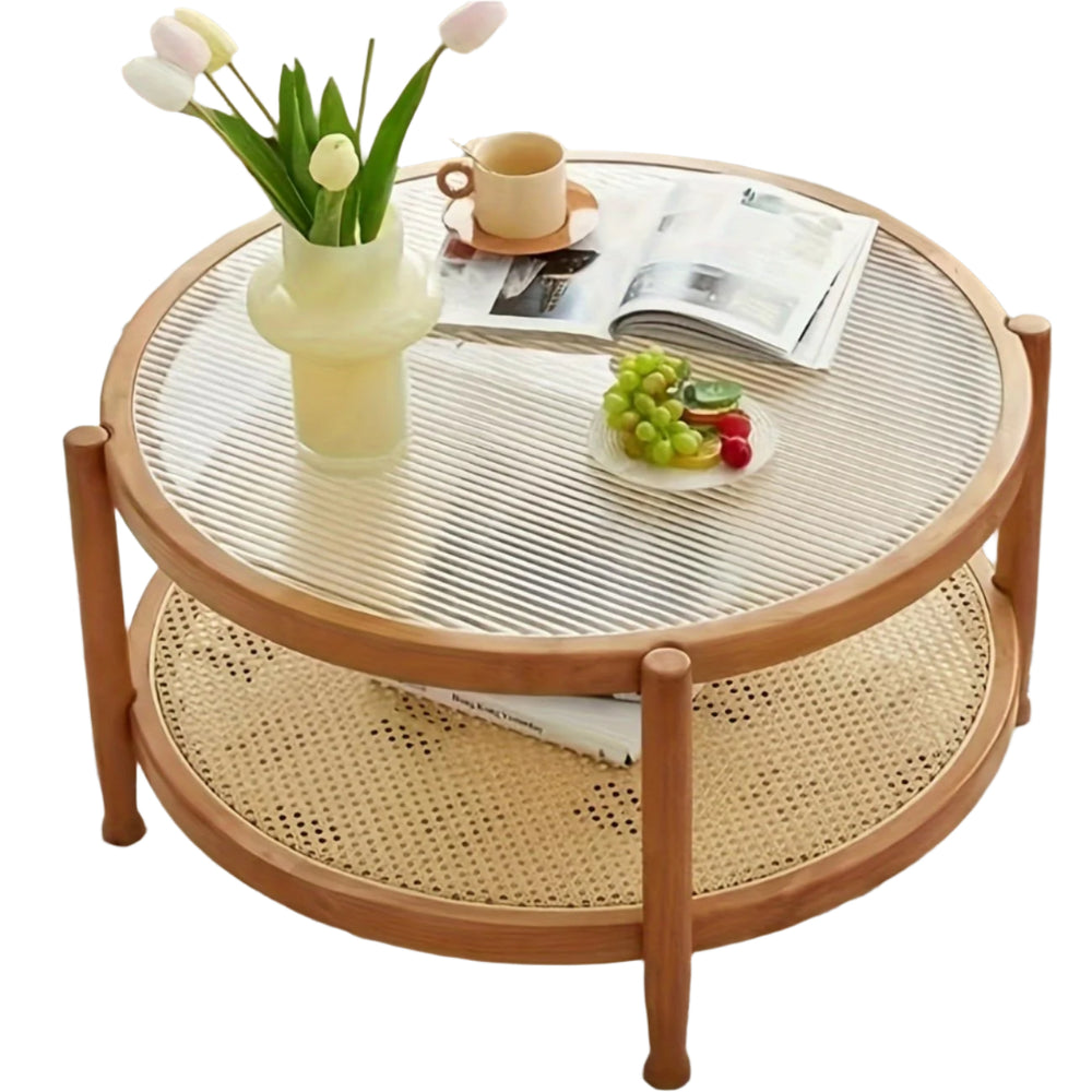 Rattan Woven Coffee Table - From Where - 