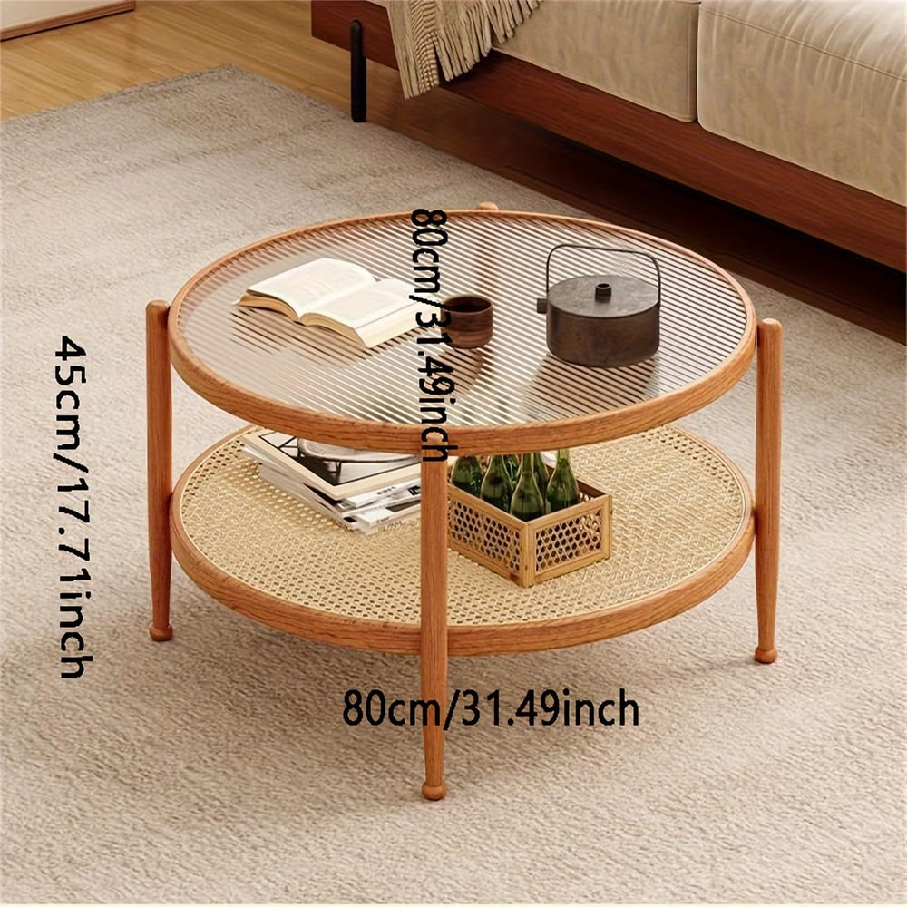 Rattan Woven Coffee Table - From Where - 