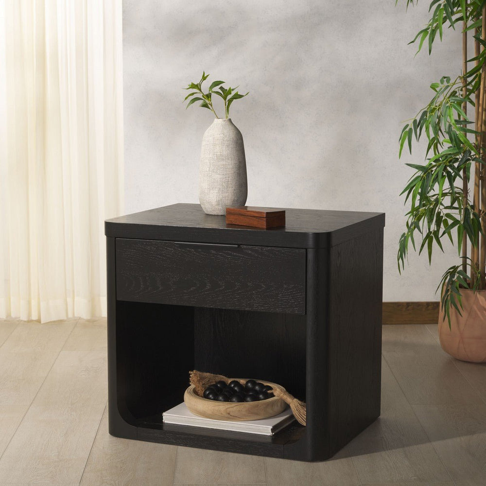 Raylie 1 Drawer Wood Nightstand - From Where Finds - 