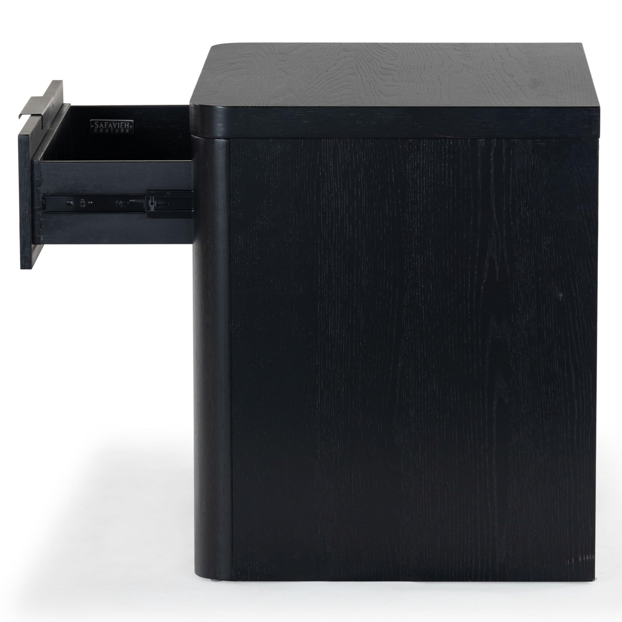 Raylie Black 1 - Drawer Nightstand - From Where - 