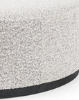 Rayna 36" Round Cocktail Ottoman - From Where - 