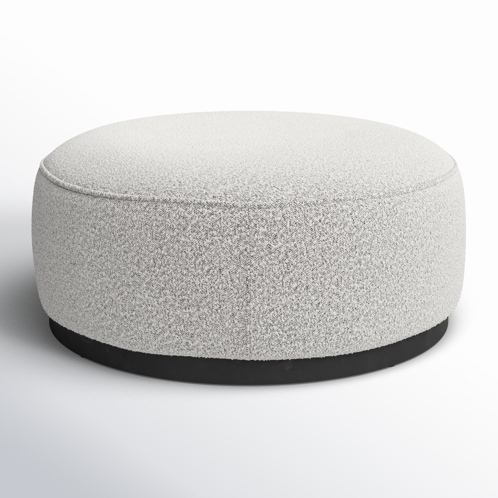 Rayna 36" Round Cocktail Ottoman - From Where - 