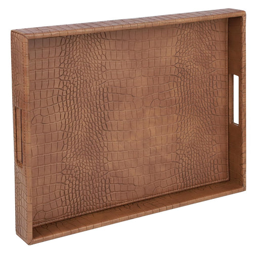 Rectangle Serving Tray with Hole Handle - From Where - 