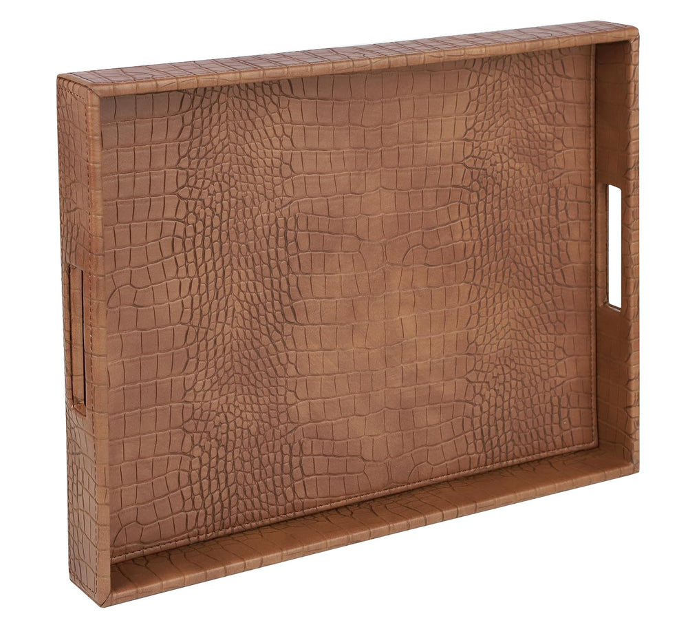 Rectangle Serving Tray with Hole Handle - From Where - 