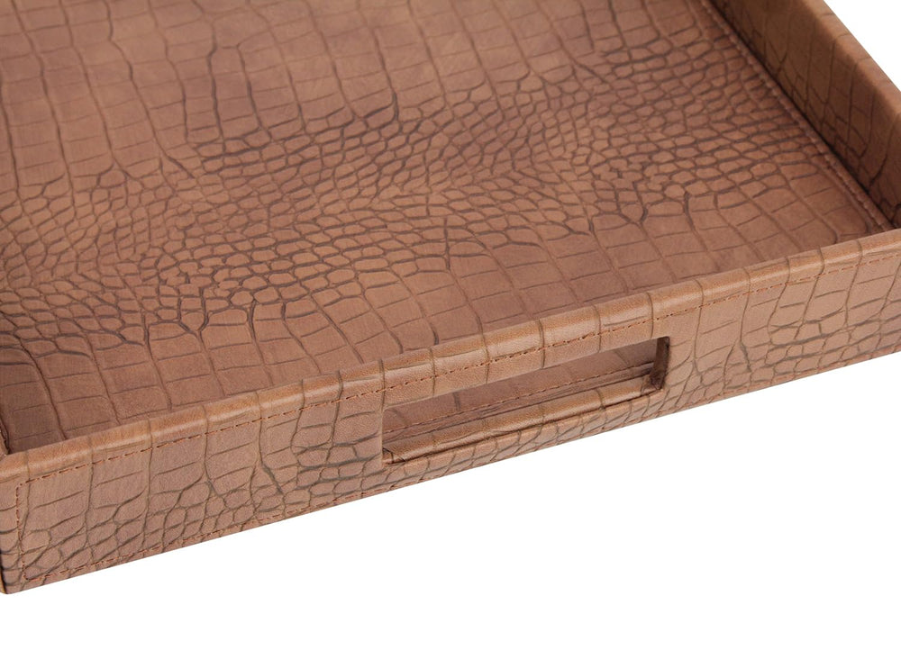 Rectangle Serving Tray with Hole Handle - From Where - 