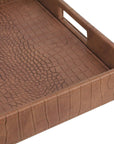 Rectangle Serving Tray with Hole Handle - From Where - 