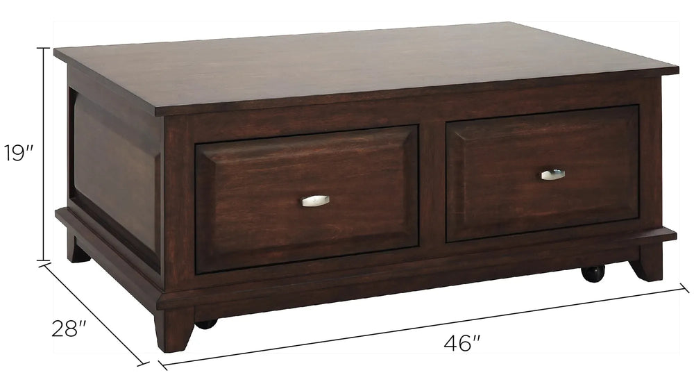 Rectangular Lift - Top Cocktail Table - From Where - 