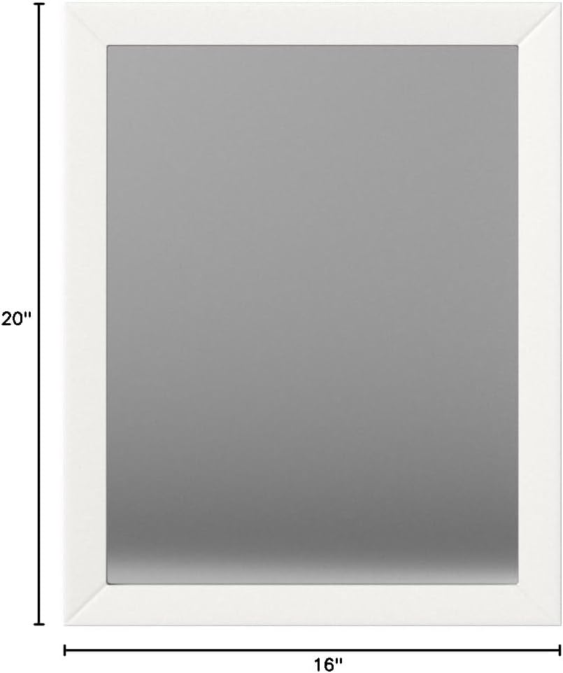 Rectangular Wall Mount Mirror 16&quot; x 20&quot; - From Where - 