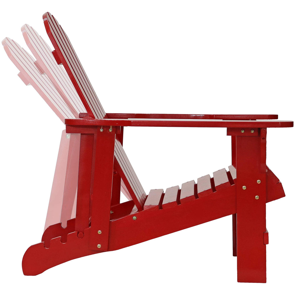 Red Adirondack Chair Set of 2 - From Where - 