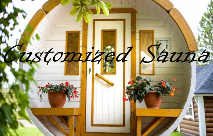 Red Cedar Barrel Outdoor Sauna - From Where - 