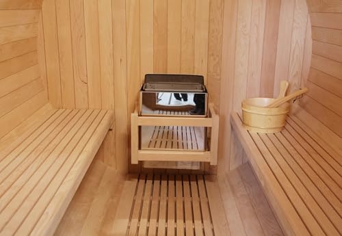 Red Cedar Barrel Outdoor Sauna - From Where - 