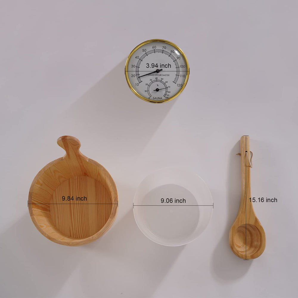 Red Cedar Barrel Outdoor Sauna - From Where - 