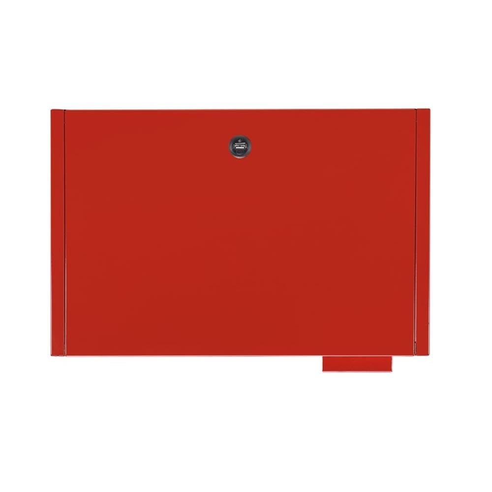 Red Metal Bedside Nightstand - From Where - 