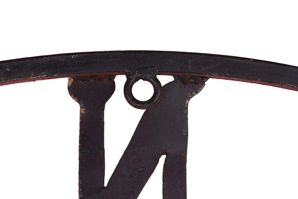 Red Metal Compass Wall Décor - From Where - 