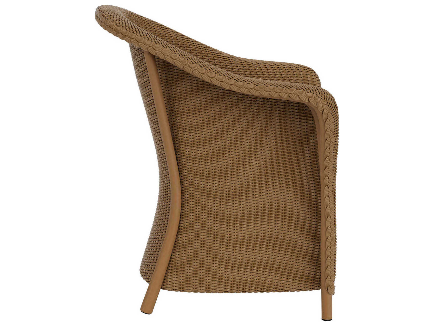 Reflections Wicker Patio Dining Chair - From Where - 