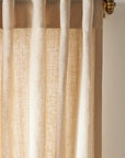 Relaxed Linen Curtain - From Where - 