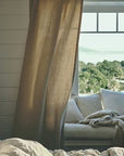 Relaxed Linen Curtain - From Where - 