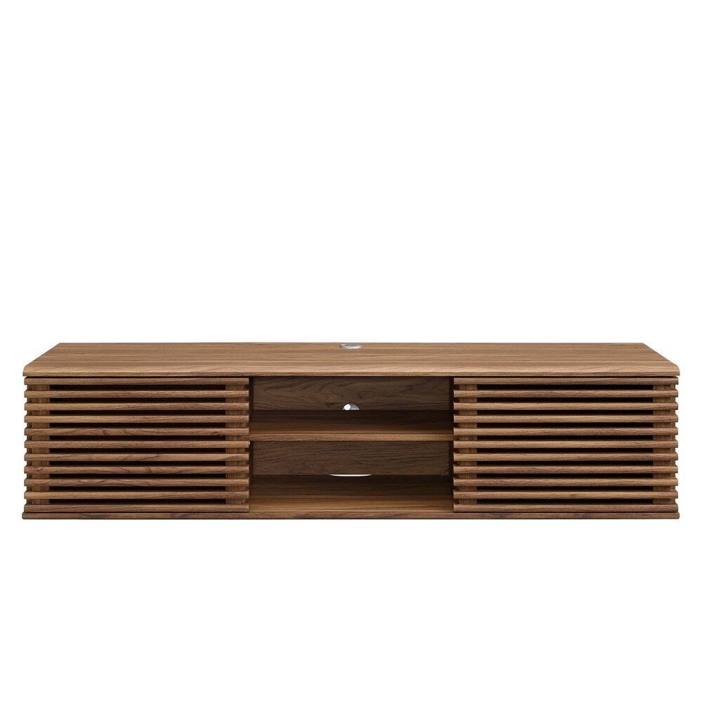 Render Wall - Mount Media Console TV Stand - From Where - 