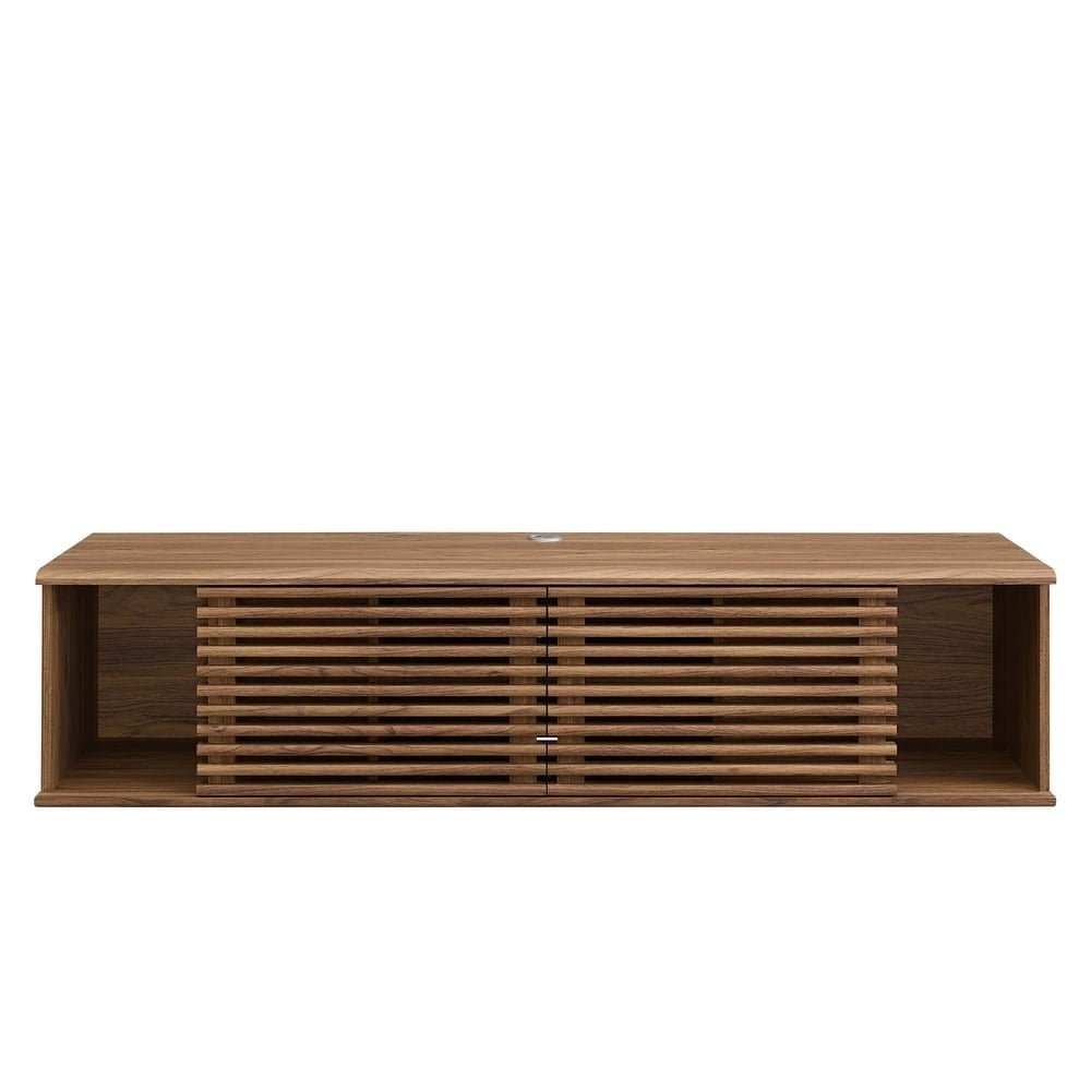 Render Wall - Mount Media Console TV Stand - From Where - 