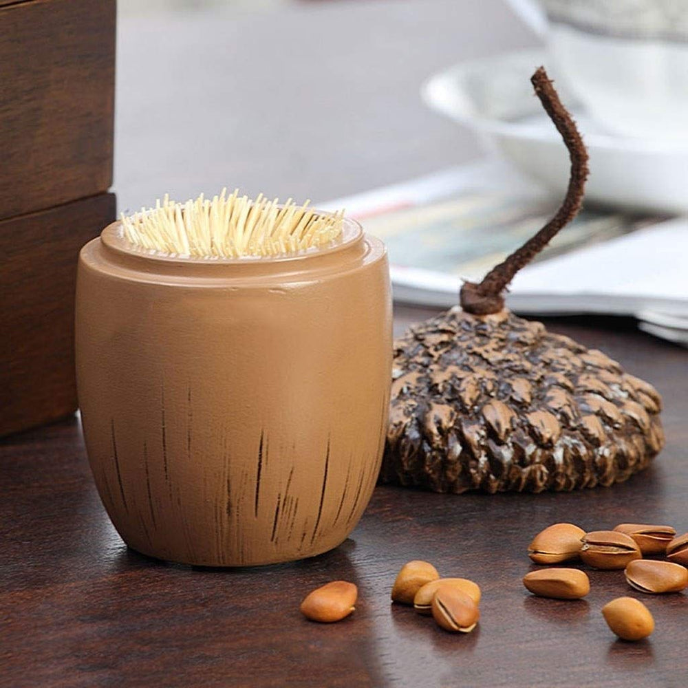 Resin Toothpick Holder with Stable Tabletop Feature - From Where - 