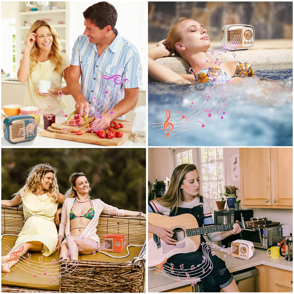 Retro Bluetooth Speaker - From Where - 